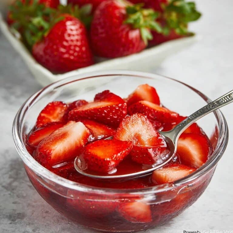 Macerated Strawberries Recipe