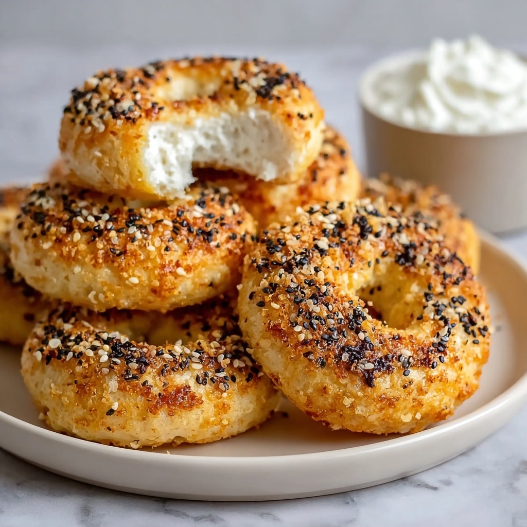 Classic Cottage Cheese Almond Flour Bagels Recipe