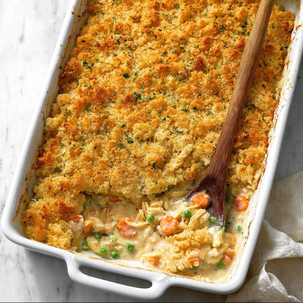 Creamy Chicken Pot Pie Casserole Recipe