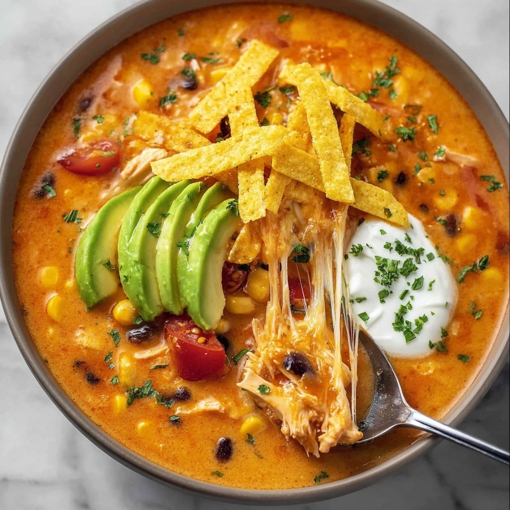 Easy Chicken Tortilla Soup Recipe