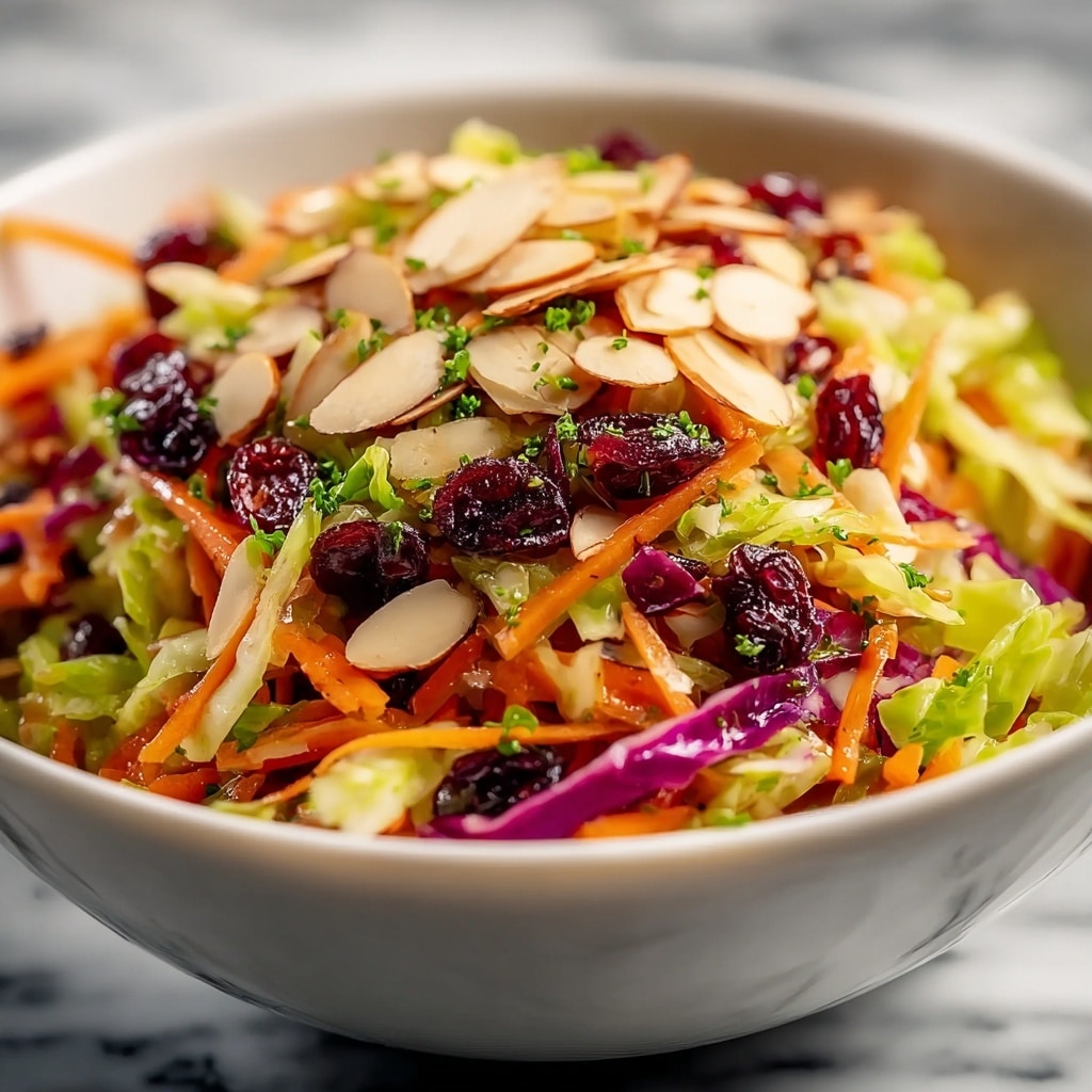 Cranberry Almond Thanksgiving Slaw: A Festive Side Delight Recipe