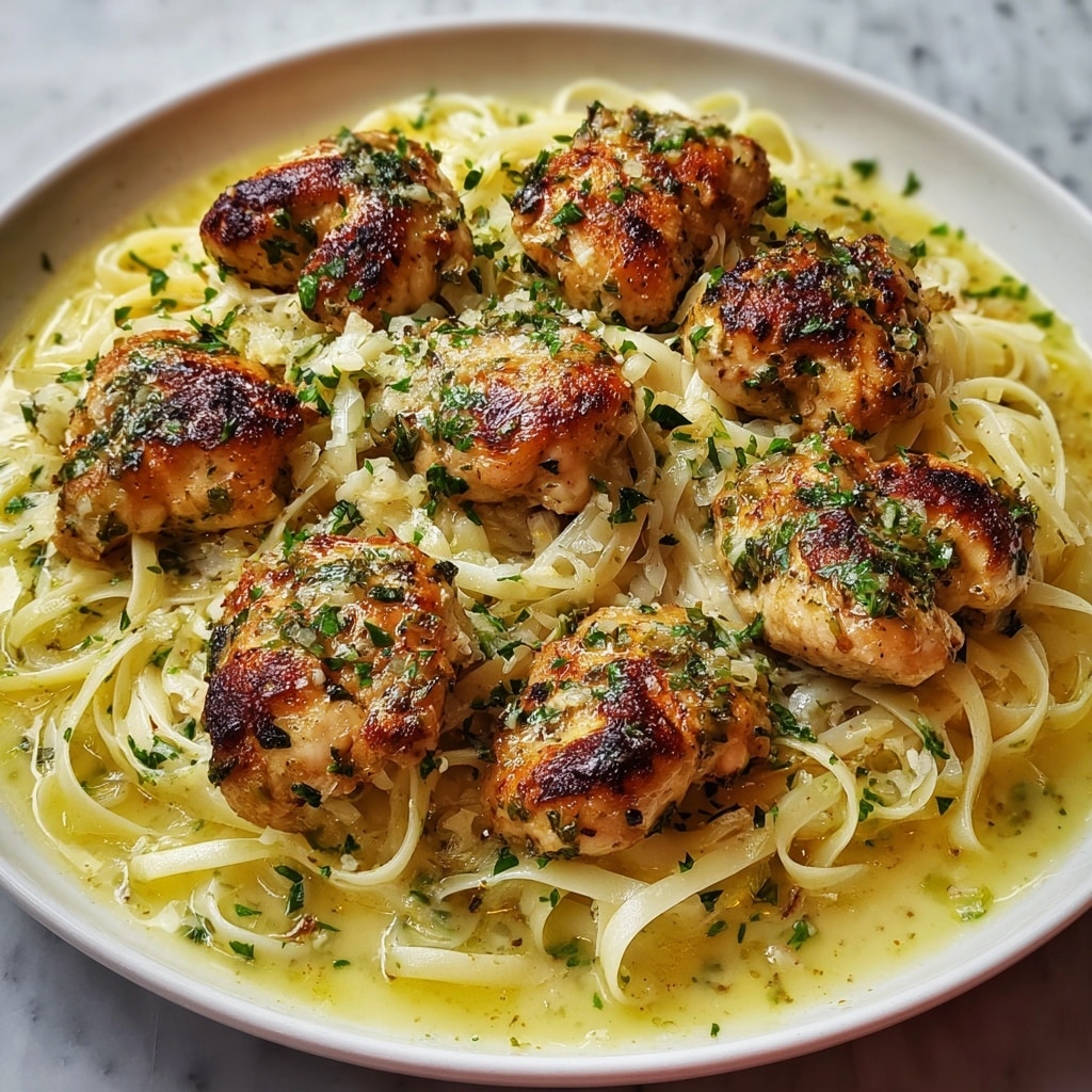 Creamy Chicken Scampi with Garlic and White Wine Recipe