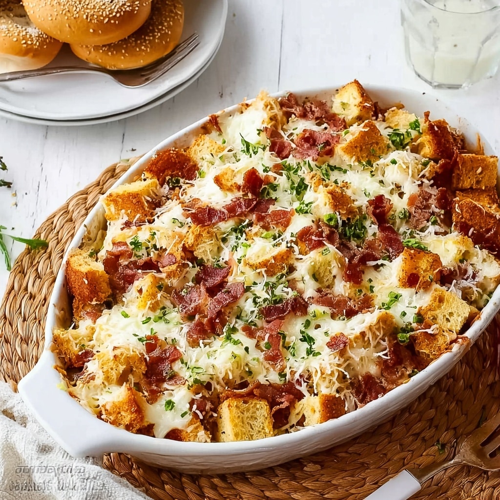 Everything Bagel Make-Ahead Breakfast Casserole Recipe