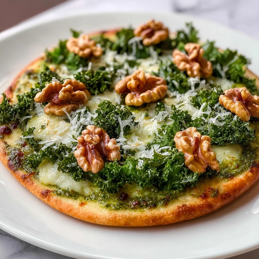Super Green Kale Pesto Pizza: A Delicious Twist! Recipe