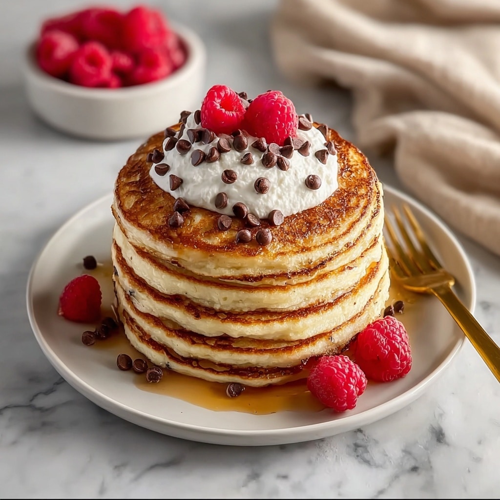 Fluffy Greek Yogurt Pancakes Recipe