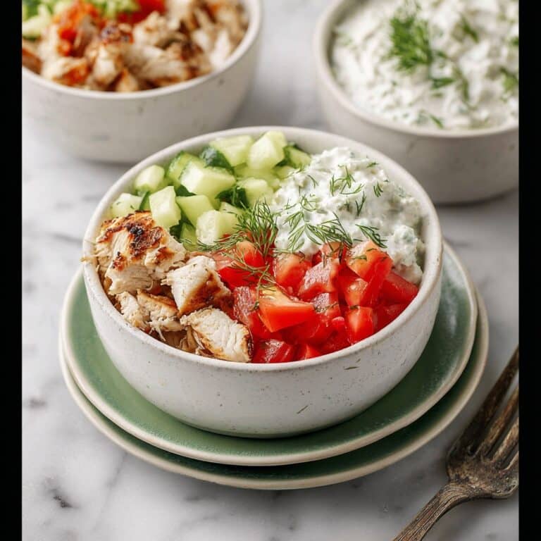 Mediterranean Chicken Bowl Recipe