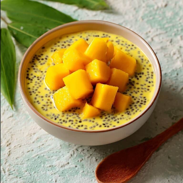 Homemade Mango Chia Pudding Cups Recipe