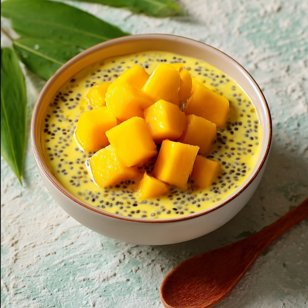 Homemade Mango Chia Pudding Cups Recipe