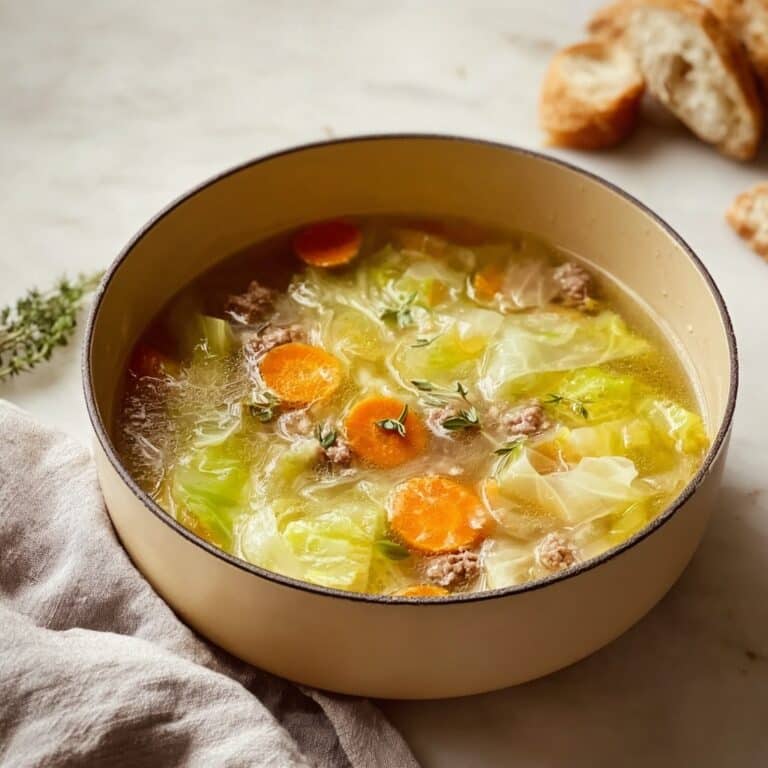 Best Diet Cabbage Soup with Ground Turkey Recipe