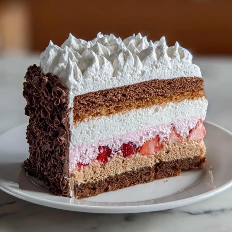 Neapolitan Layer Cake Recipe