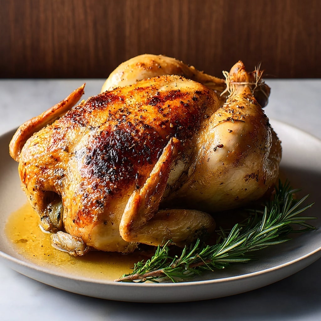 Juicy Herb-Roasted Whole Chicken Recipe