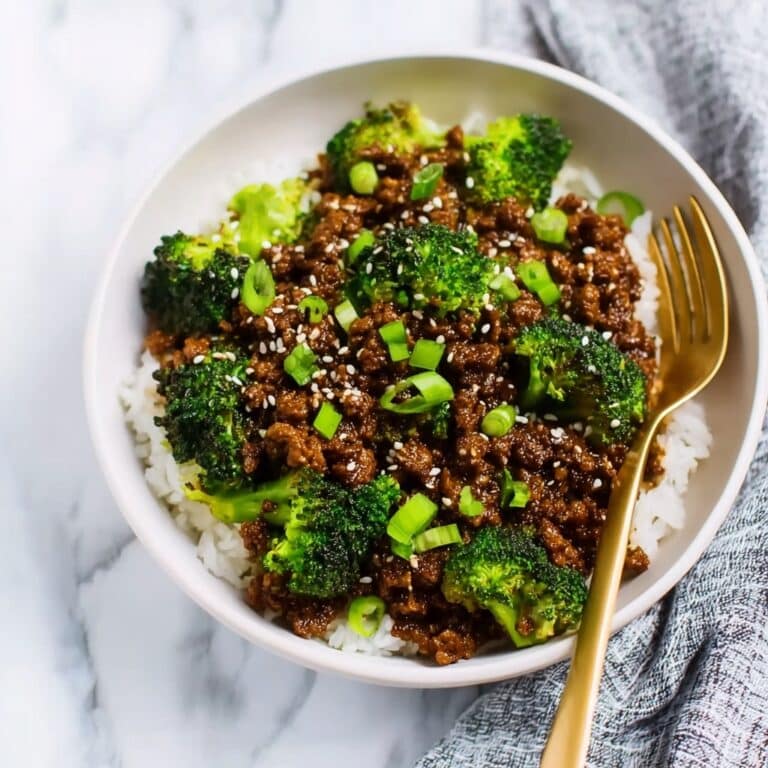 Homemade Ground Beef and Broccoli Stir Fry Recipe