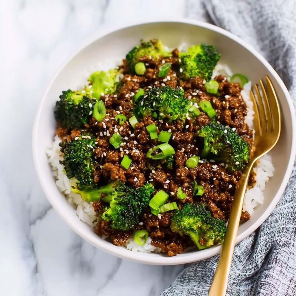 Homemade Ground Beef and Broccoli Stir Fry Recipe
