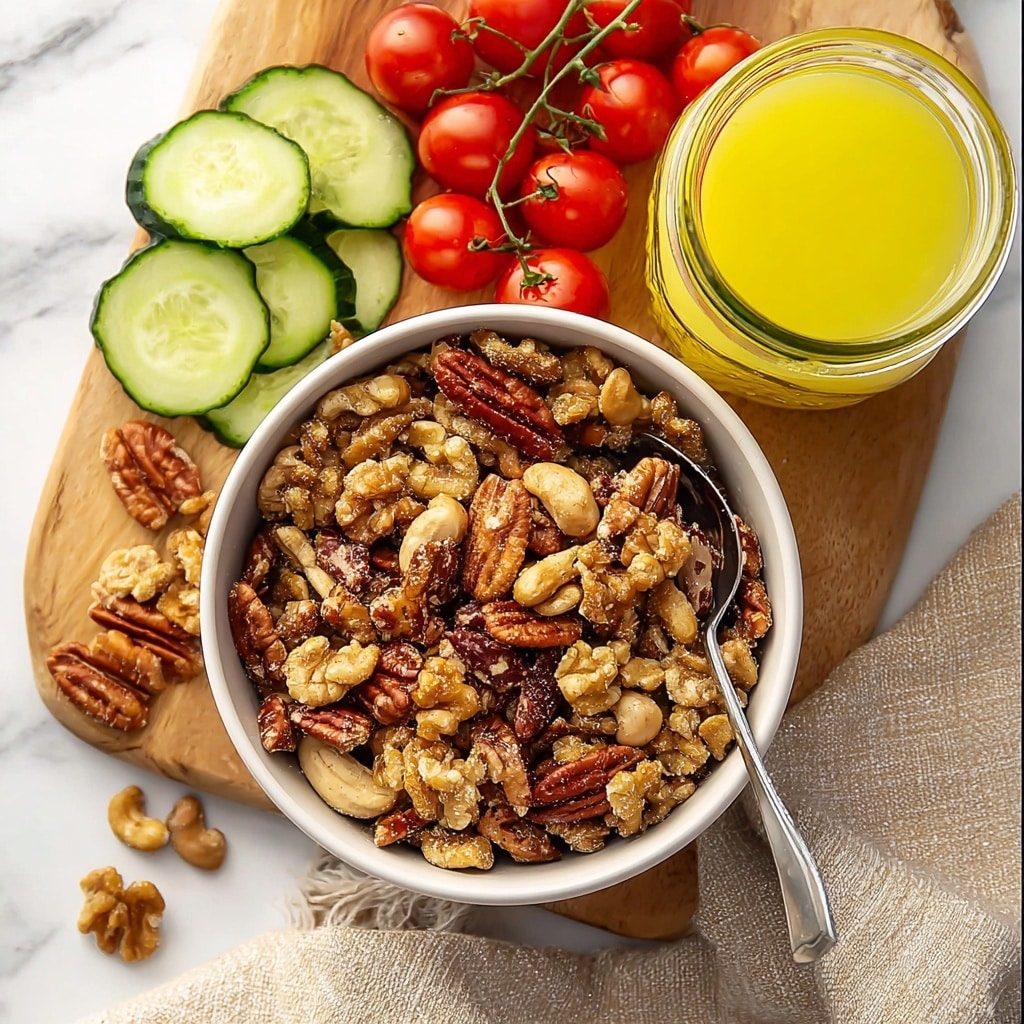 Easy Glazed Nuts Recipe