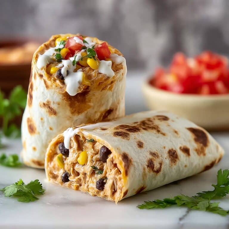 Air Fryer Southwest Chicken Burritos Recipe