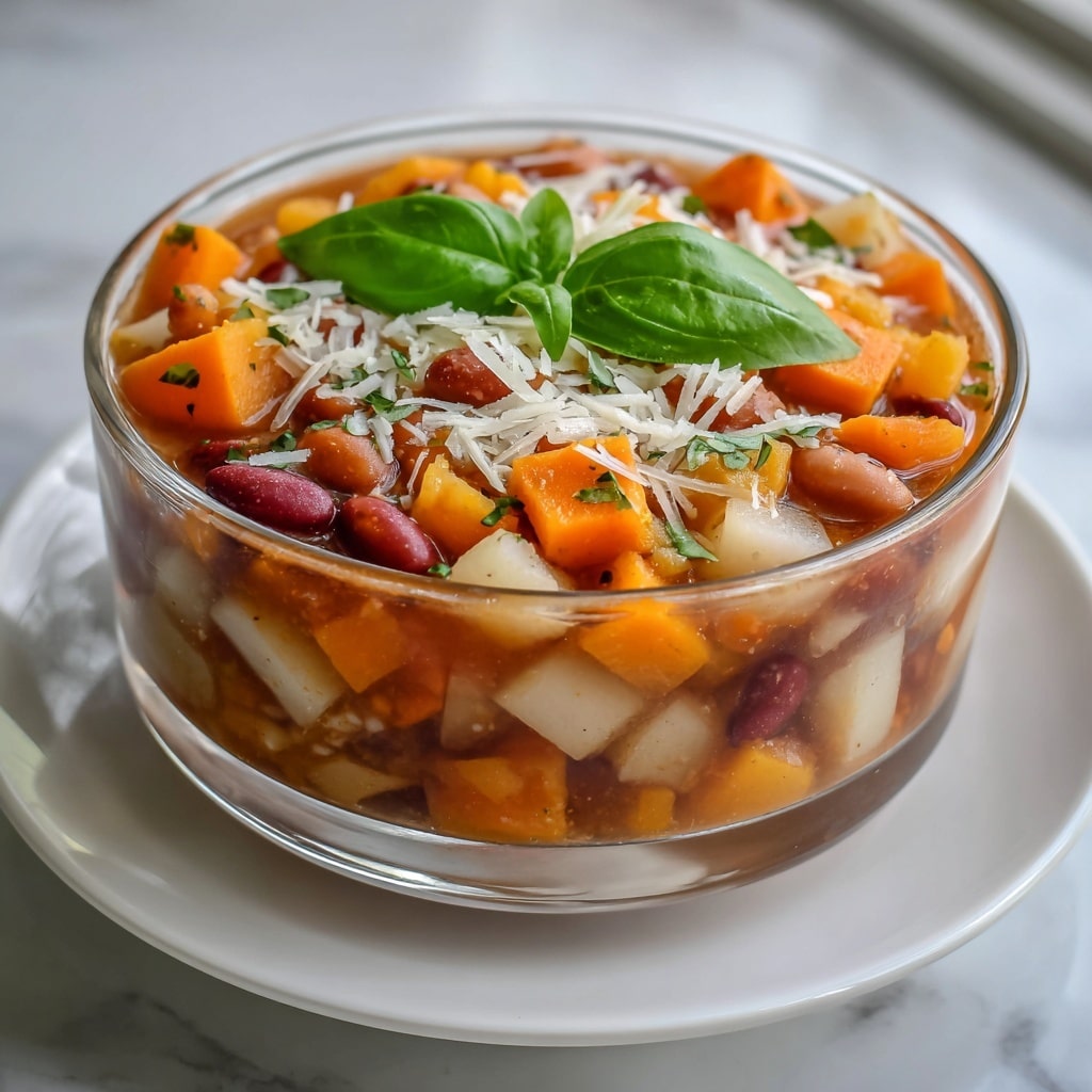 Homemade Slow Cooker Minestrone Soup Recipe 5 Homemade Slow Cooker Minestrone Soup Recipe - Recipe Image