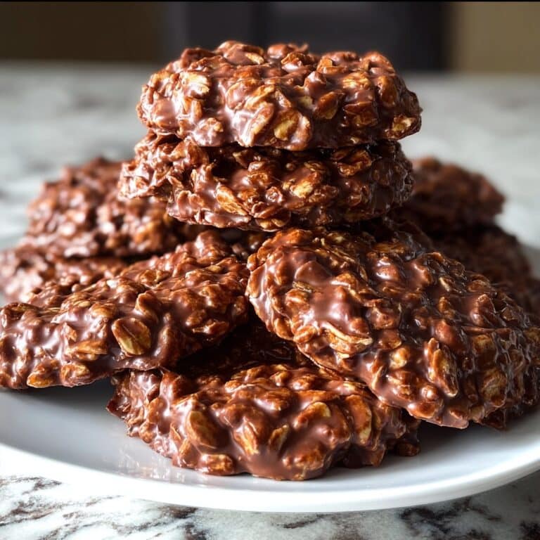 Chocolate Oatmeal No Bake Cookies Recipe
