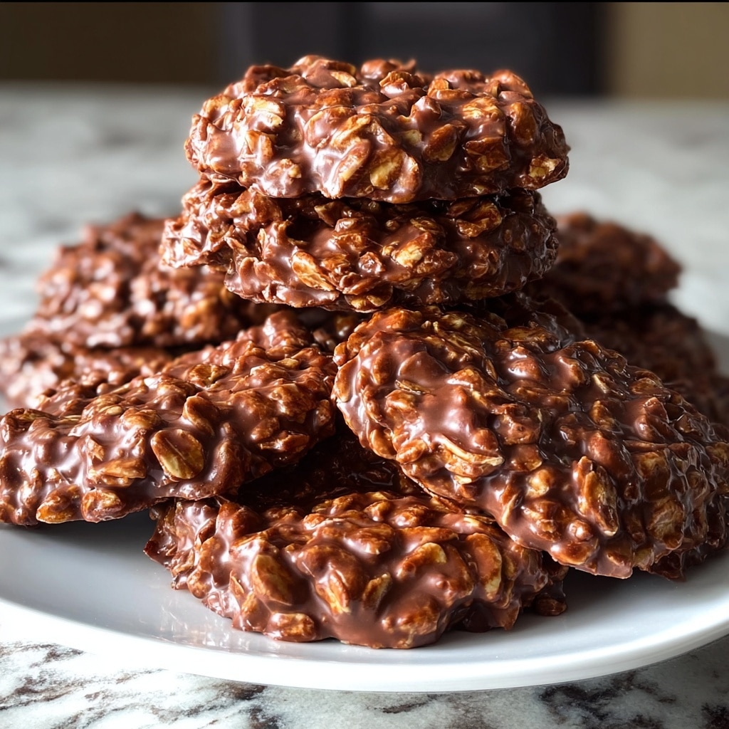 Chocolate Oatmeal No Bake Cookies Recipe