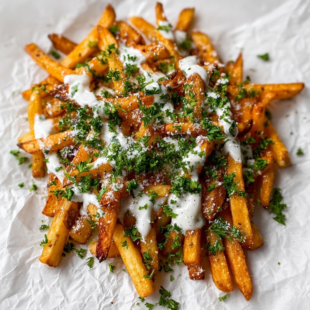 Oven Baked Harra Fries Recipe