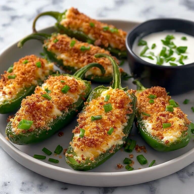Golden Jalapeno Poppers Recipe