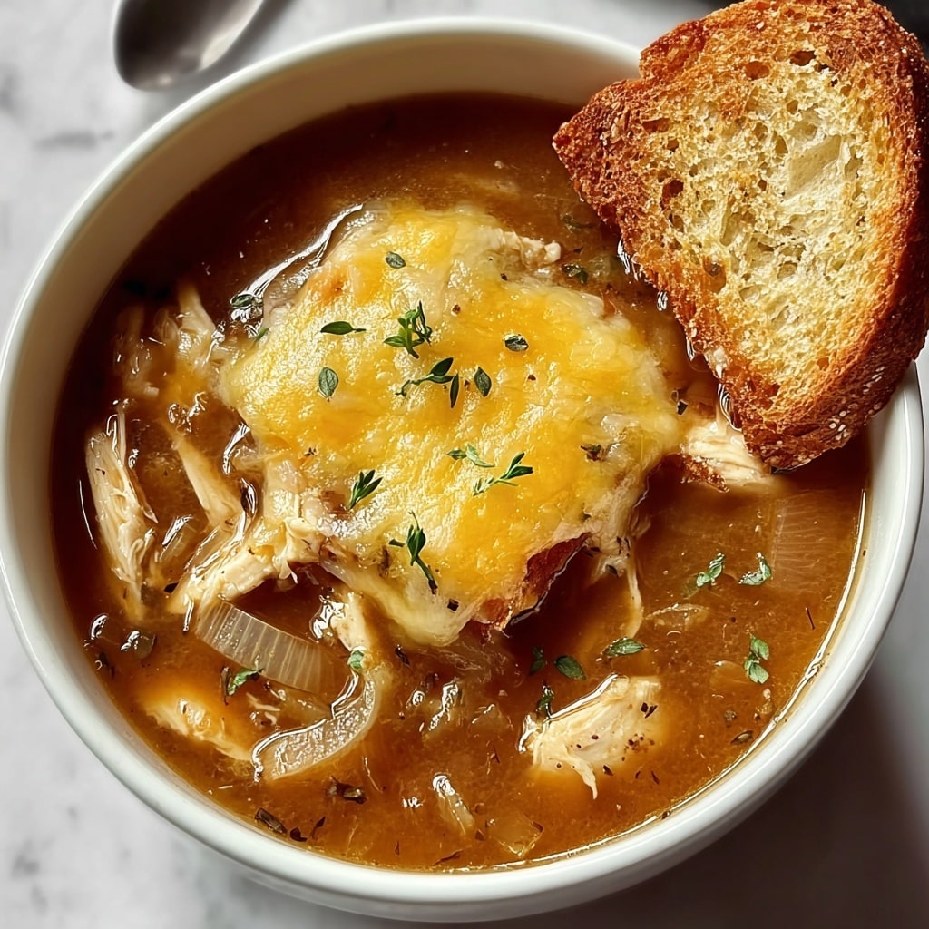 French Onion Chicken Soup: Pure Comfort in Every Spoonful Recipe