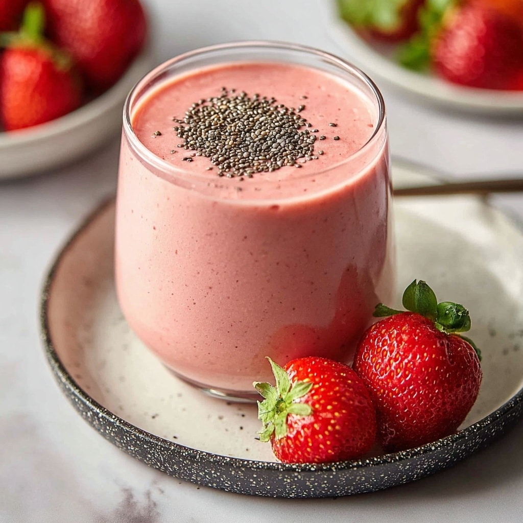 Strawberry Protein Smoothie Recipe