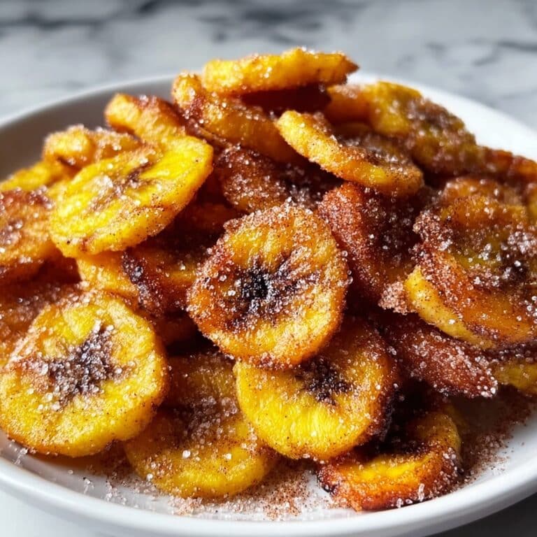 Crispy Cinnamon-Sugar Air Fryer Banana Chips for Guilt-Free Snacking Recipe
