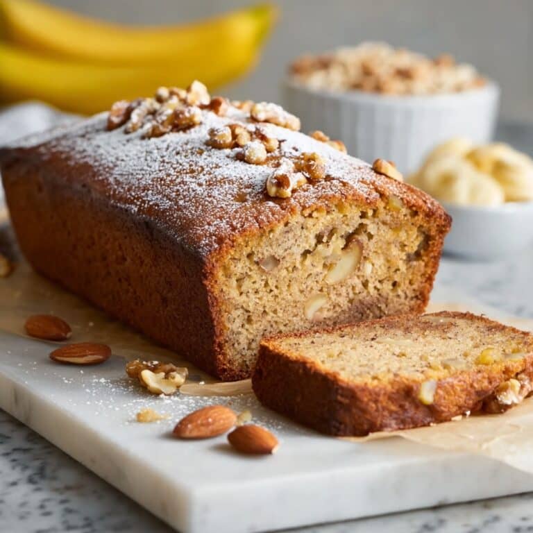 Banana Nut Bread Legendary Soft Slice Made Simple Recipe
