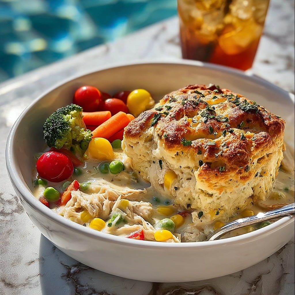 Easy Chicken Pot Pie Casserole Recipe