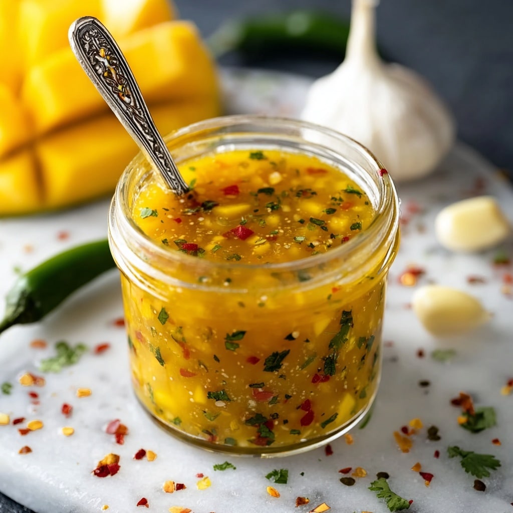 Mango Habanero Honey Garlic Sauce Recipe