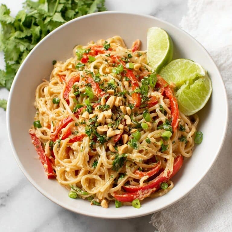 Peanut Butter Noodles Recipe