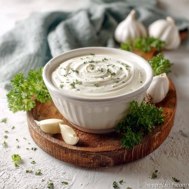 Creamy Garlic Sauce Recipe