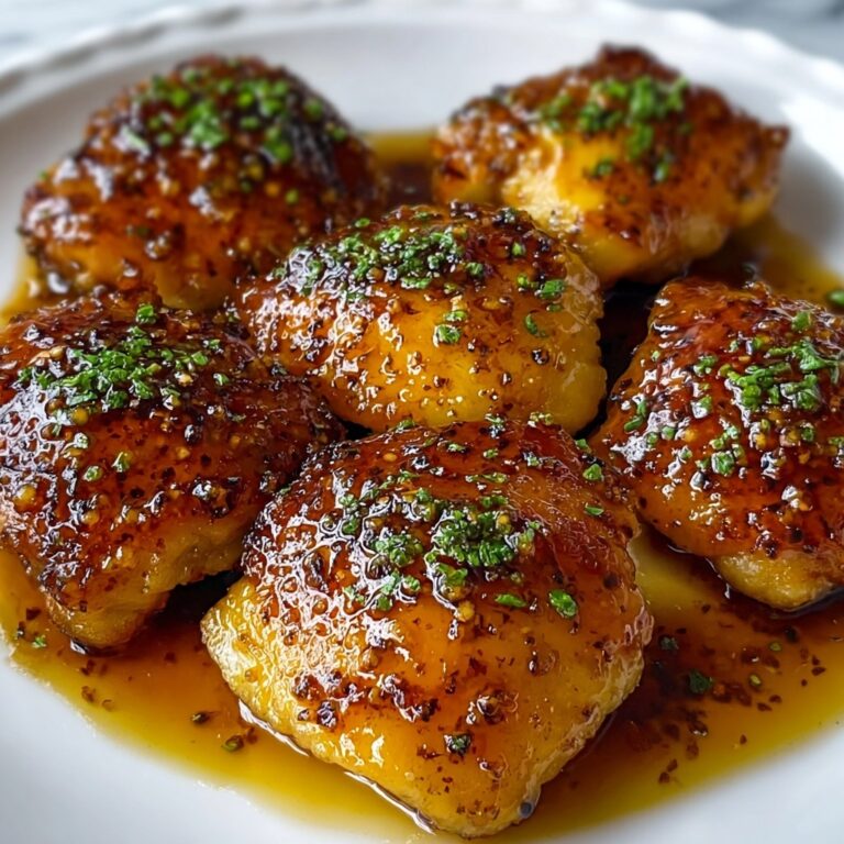 Maple Glazed Chicken Thighs Recipe