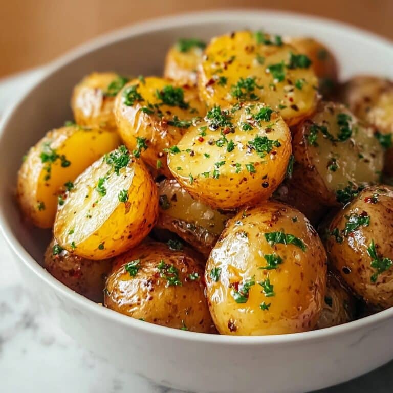 Roasted Garlic Parmesan Potatoes Recipe