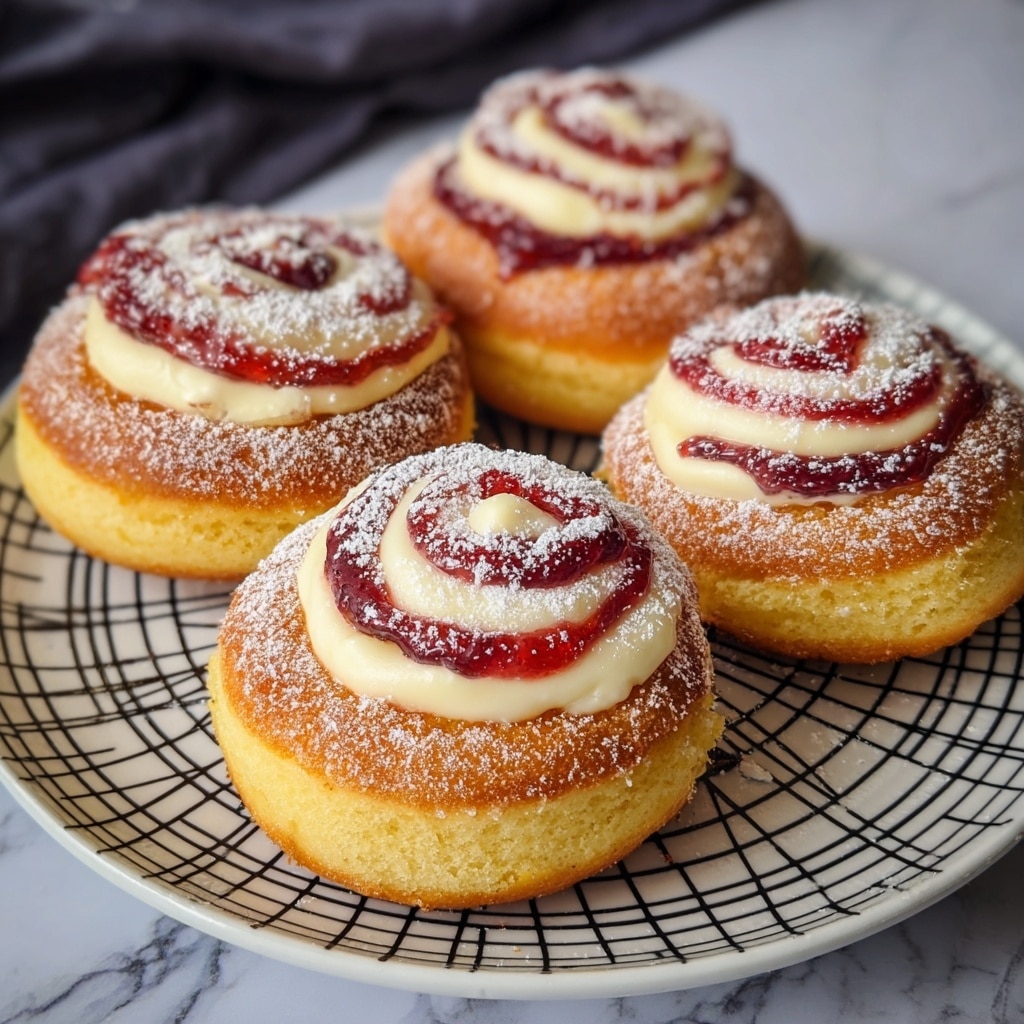 Sugar Raspberry Danish Buns Recipe