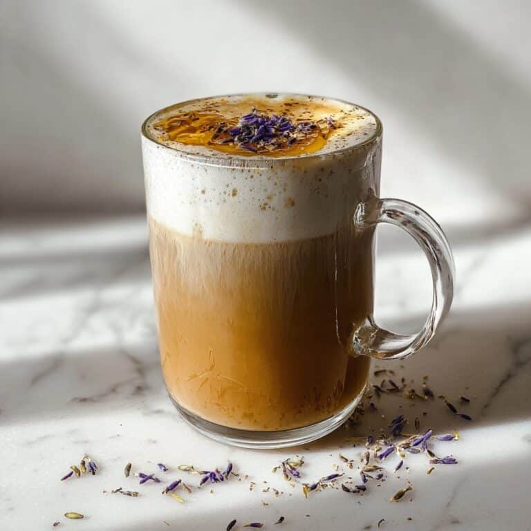 Honey Lavender Latte Recipe