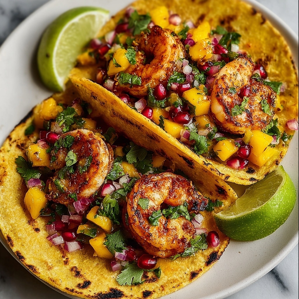 Honey Chipotle Shrimp Tacos with Mango Salsa Recipe