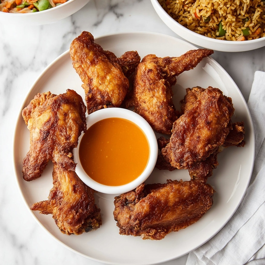 Chinese-Style Fried Chicken Wings Recipe