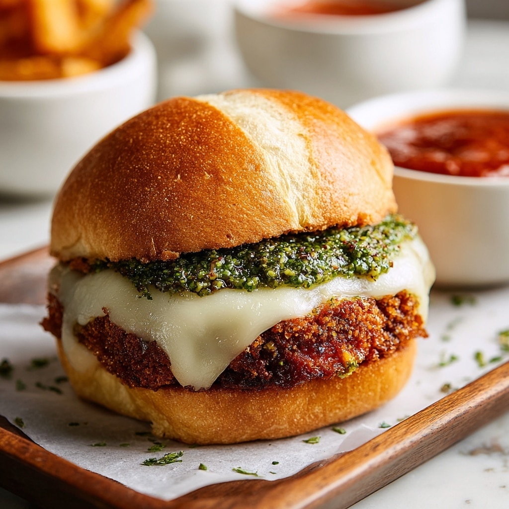 Crispy Chicken Parmesan Sandwich Recipe