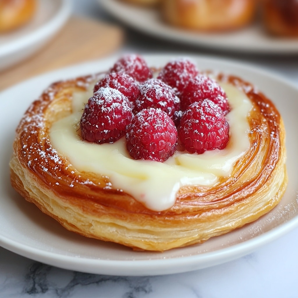 Raspberry Cheesecake Danish Pastry Recipe