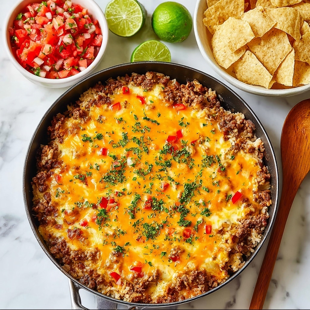 Mexican Taco Rice Skillet Recipe