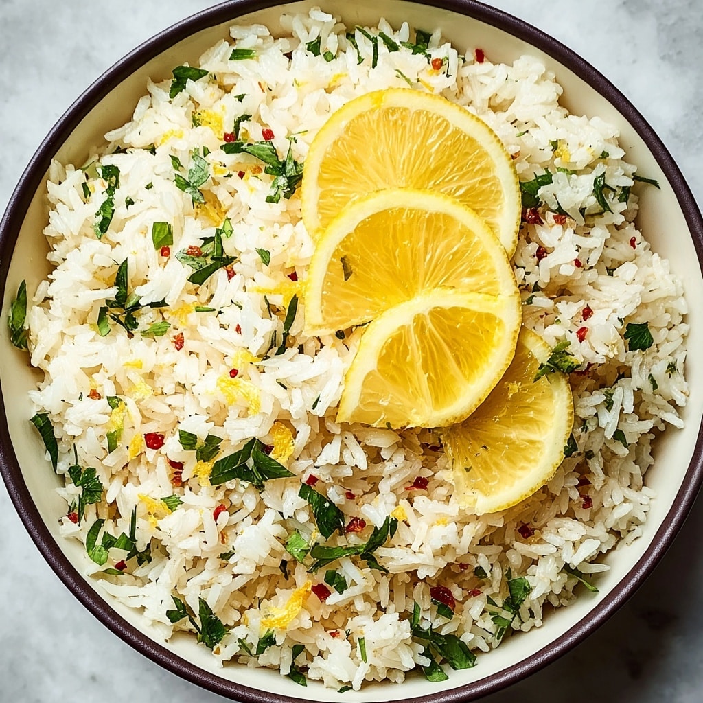 Flavorful Greek Lemon Rice: A Simple 7-Step Recipe