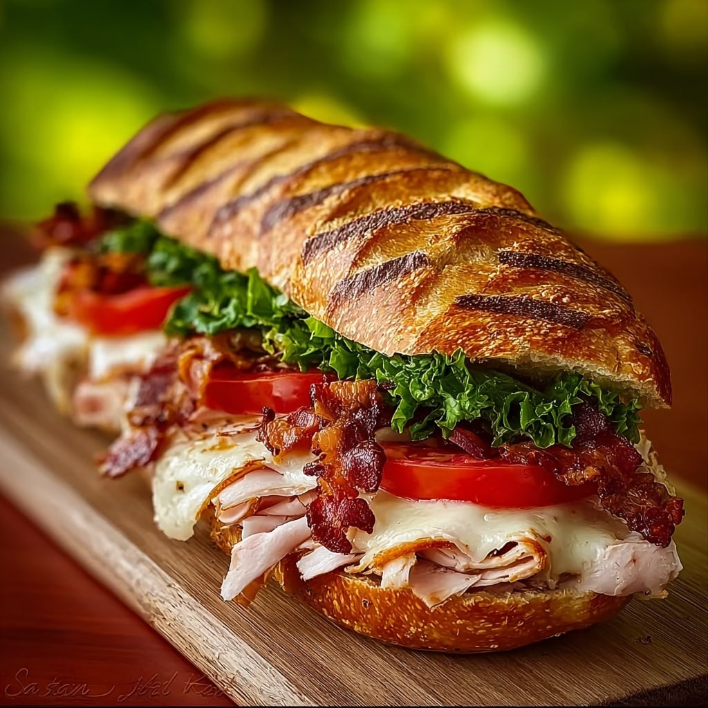 Easy Grilled Chicken Cordon Bleu Sandwich Recipe