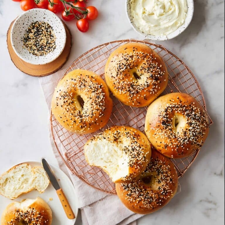 Easy High Protein Bagels (Only 5 Ingredients) Recipe