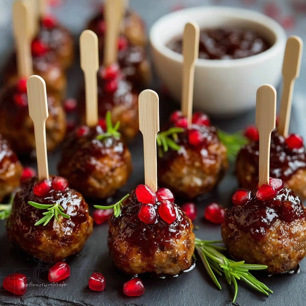 Easy Mini Meatball Skewers Recipe