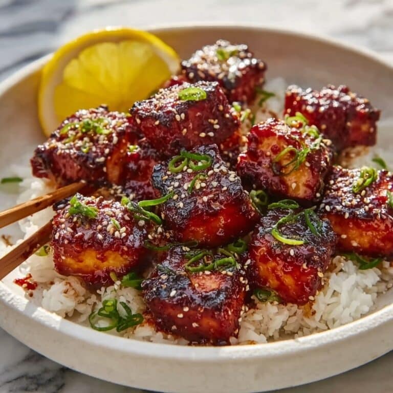 Honey Garlic Salmon Bites Recipe