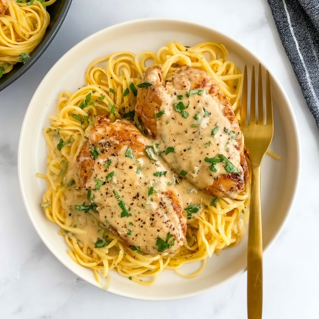 Crockpot Angel Chicken over Angel Hair Pasta Recipe