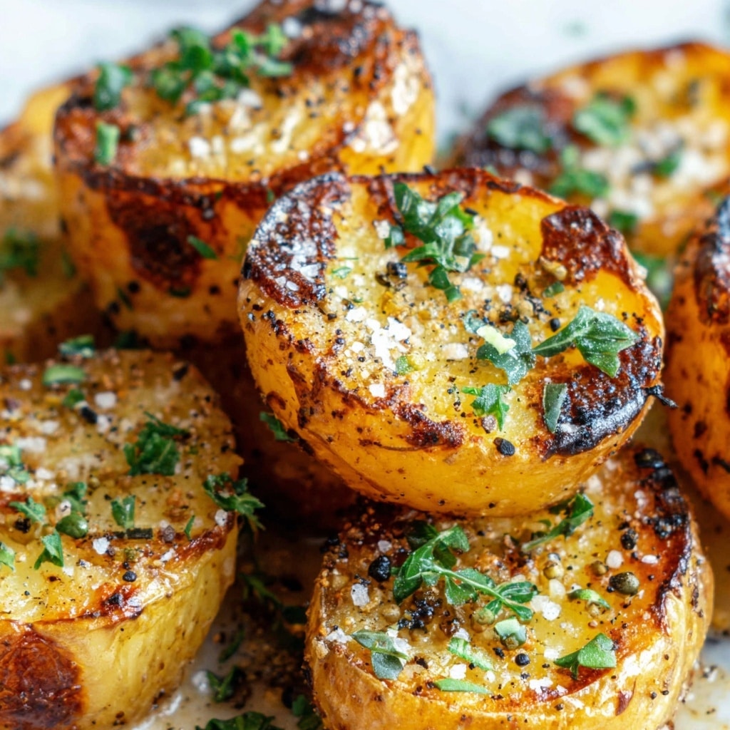 Grilled Garlic Herb Potatoes Recipe