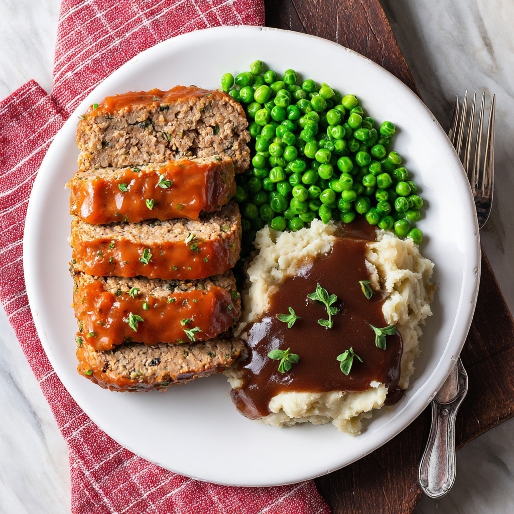 Turkey Meatloaf with Mashed Sweet Potatoes Recipe