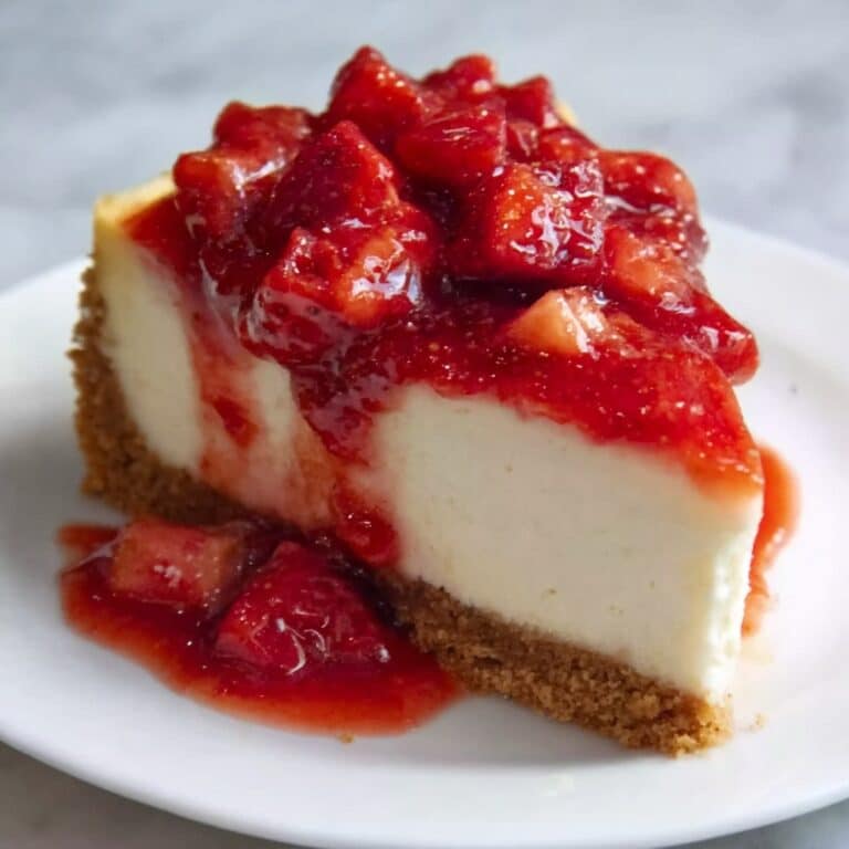 Strawberry Cheesecake Classic Dessert Recipe